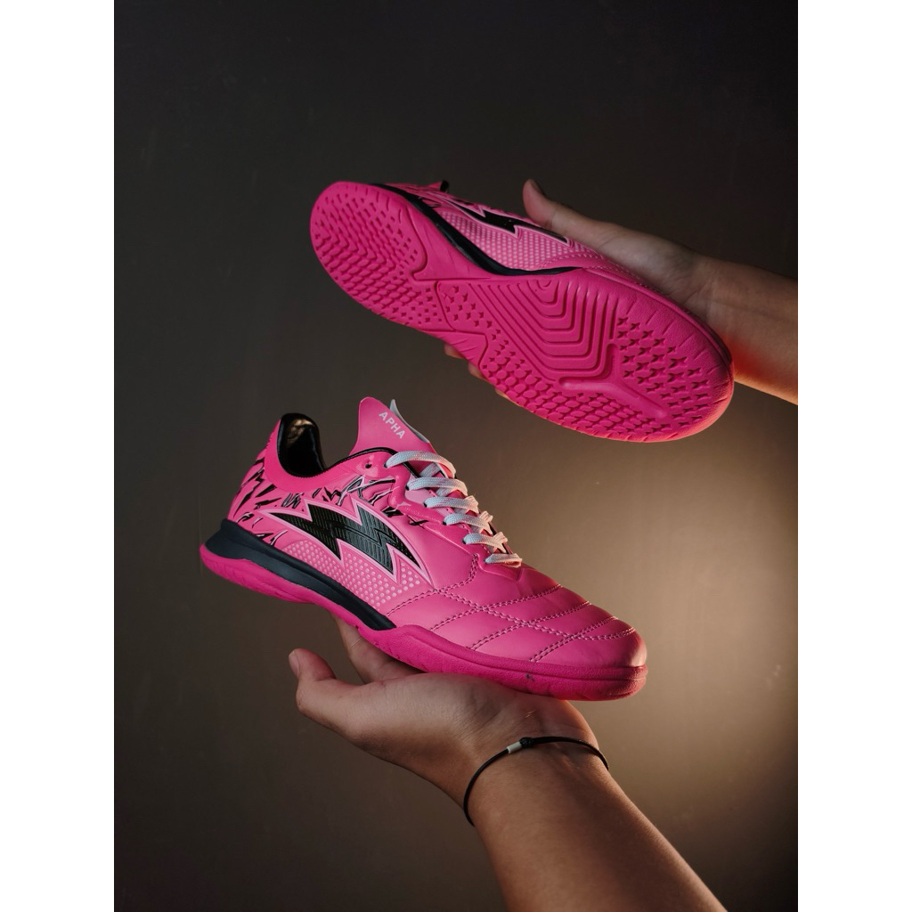 APHA - Sepatu Futsal Apha Felix Pink