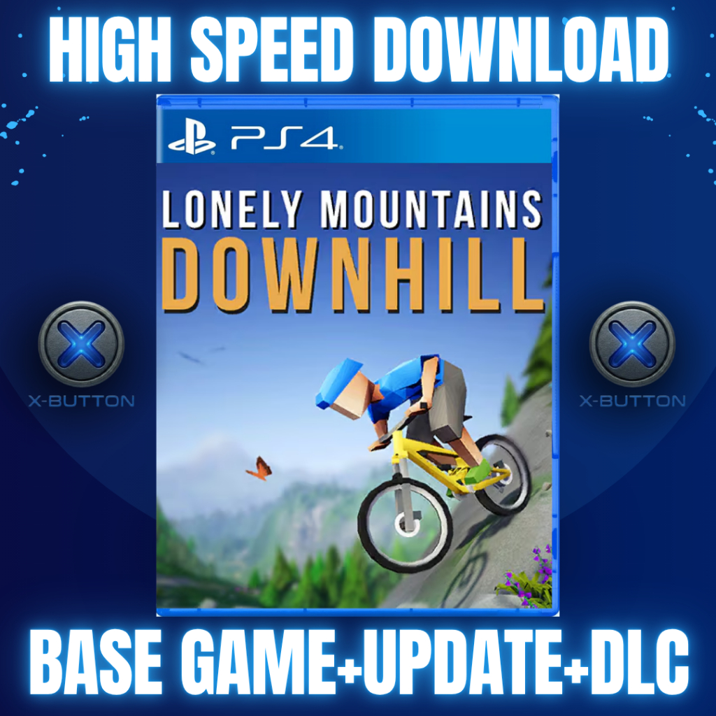 Lonely Mountains: Downhill Game PS4 HEN Digital (Format PKG) | Full Version