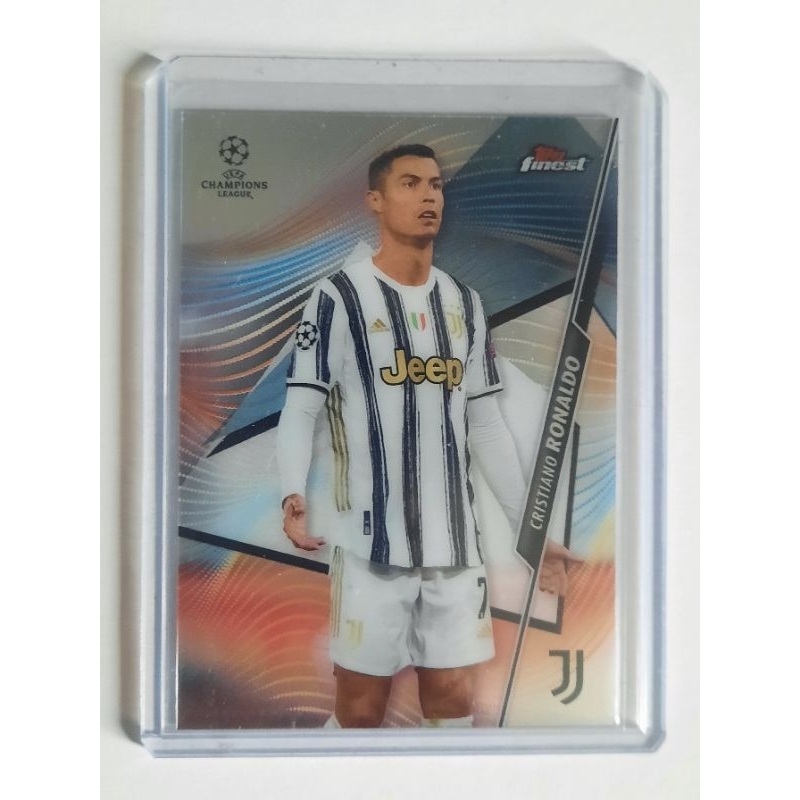 Cristiano Ronaldo #1 2021-22 Topps Finest UCL Card