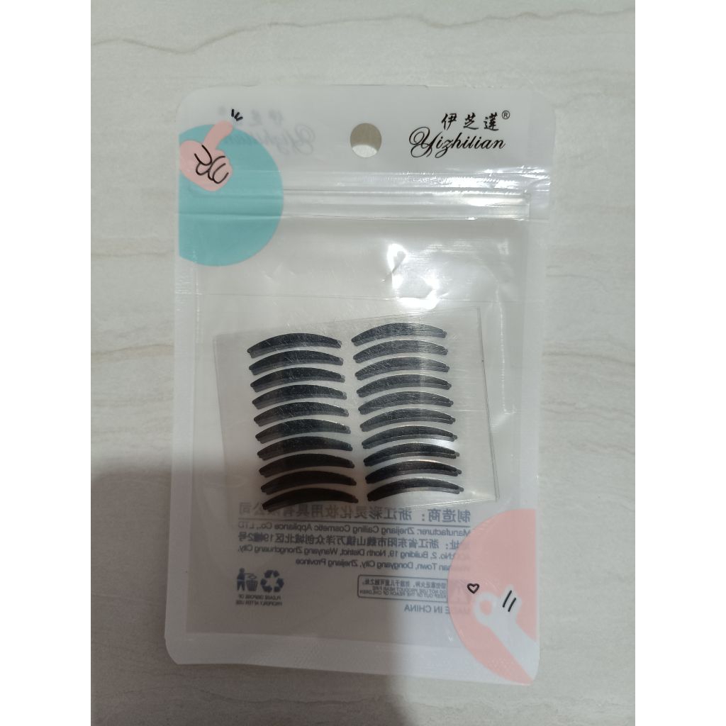 Stiker Kelopak Mata Skot Mata Hitam Polos Size Kecil