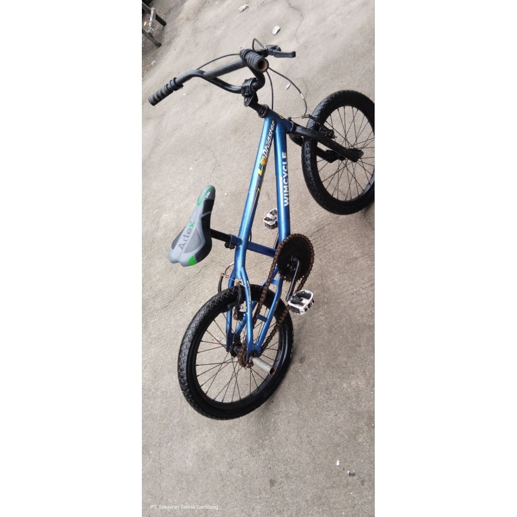 Sepeda BMX Ukuran 18 Merk Wimcycle Bekas Siap Gowes