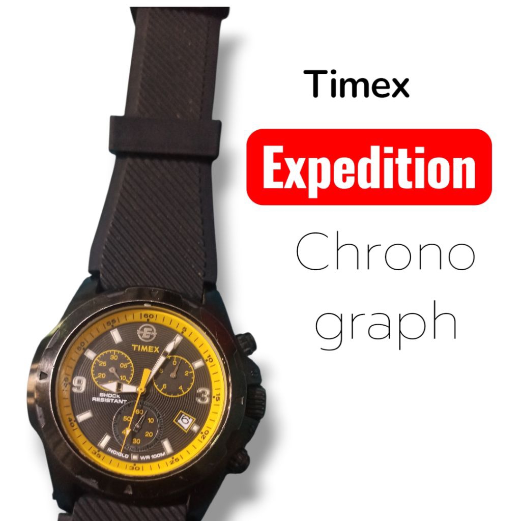 Timex chronograph preloved