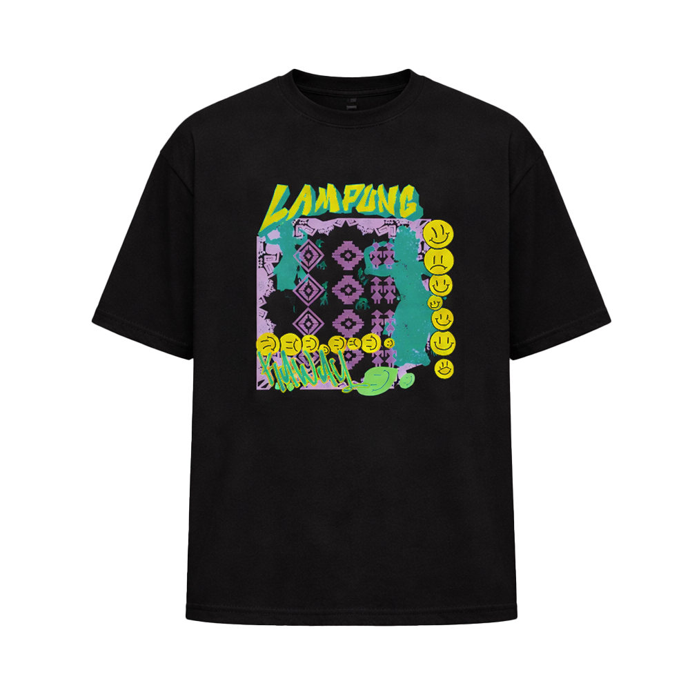 KAWAY Souvenir Lampung Tshirt Kaos Lampung TAPSYCHADELIC