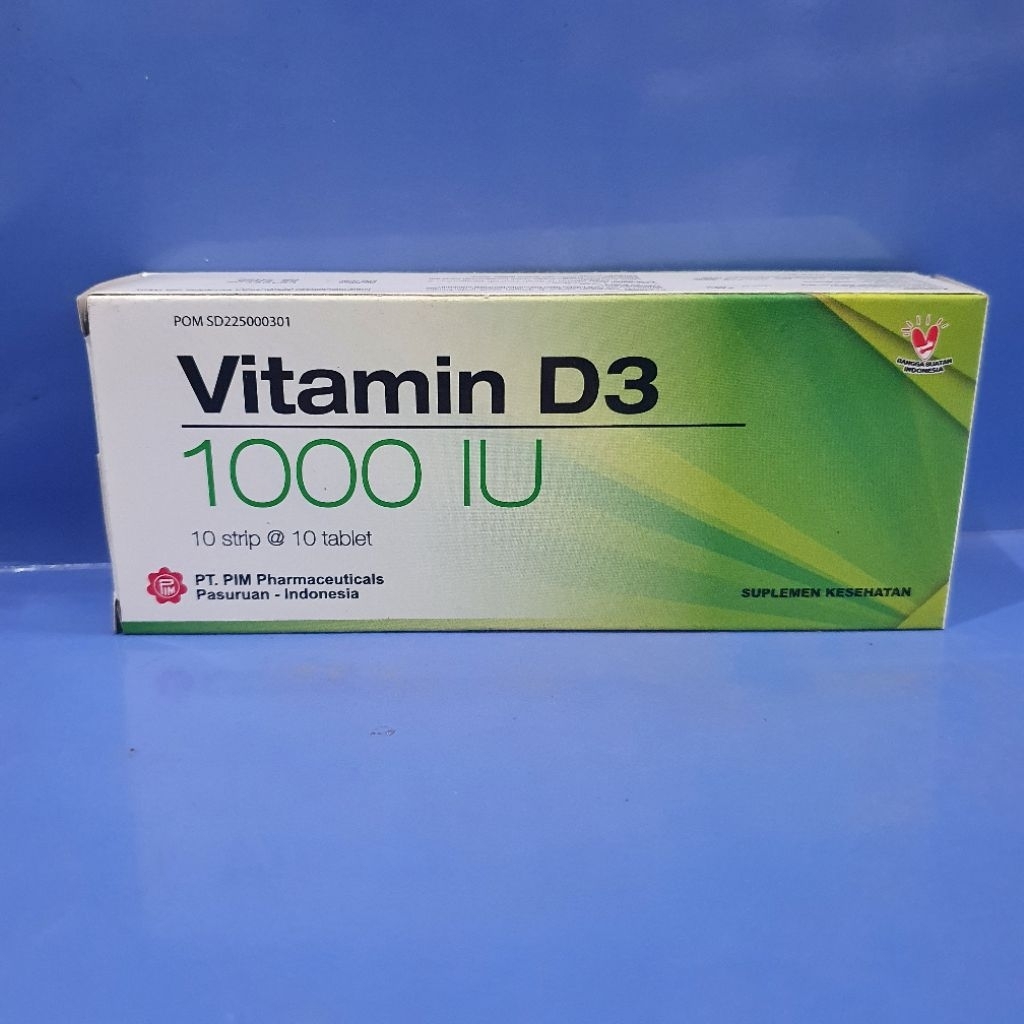 Vitamin D3 1000 IU PIM/ box