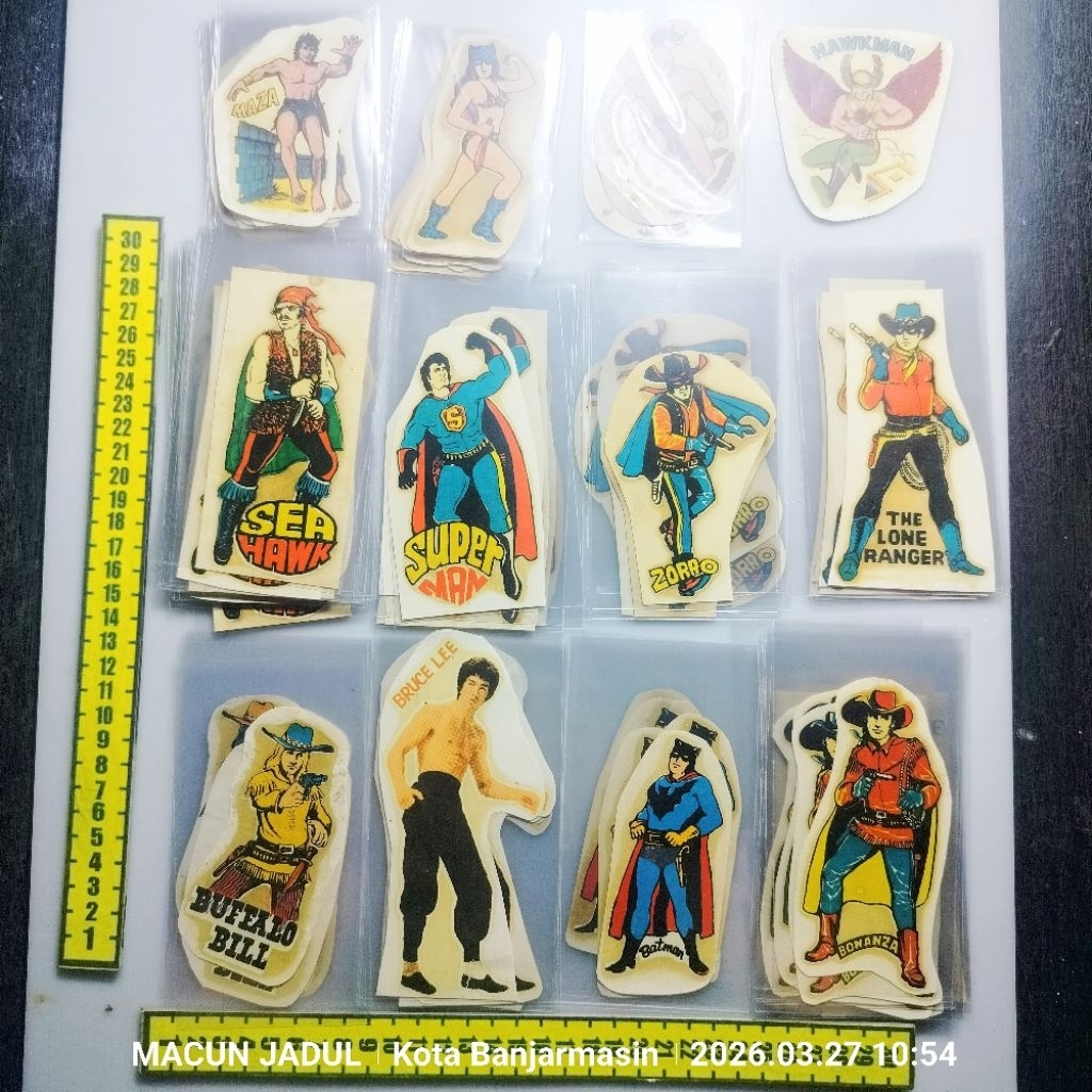STIKER AIR JADUL, STIKER JADUL, MAINAN JADUL, NOSTALGIA 80AN, NOSTALGIA 90AN