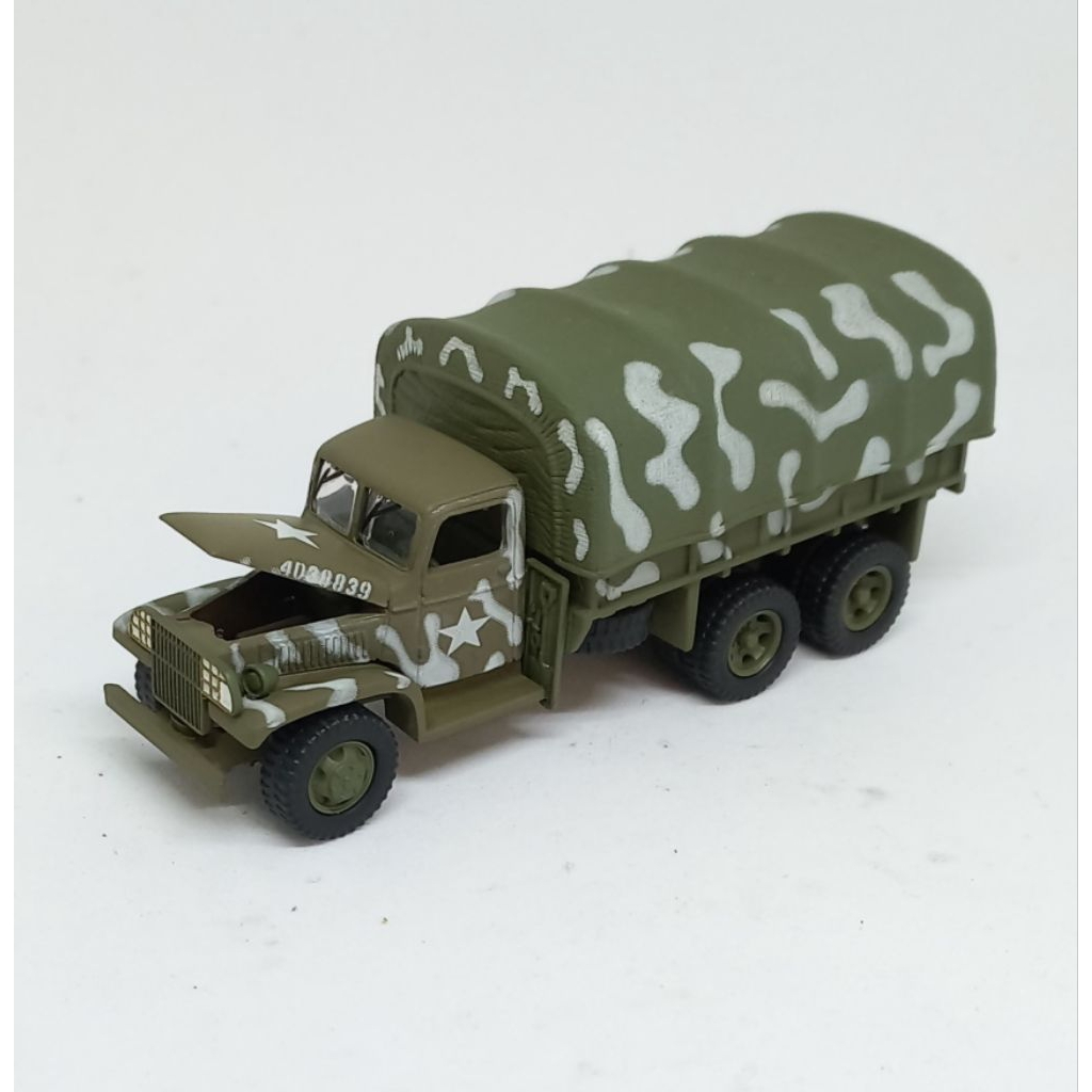 johnny lightning gmc cckw 6x6 6×6 truck military muscle loose diecast (t)