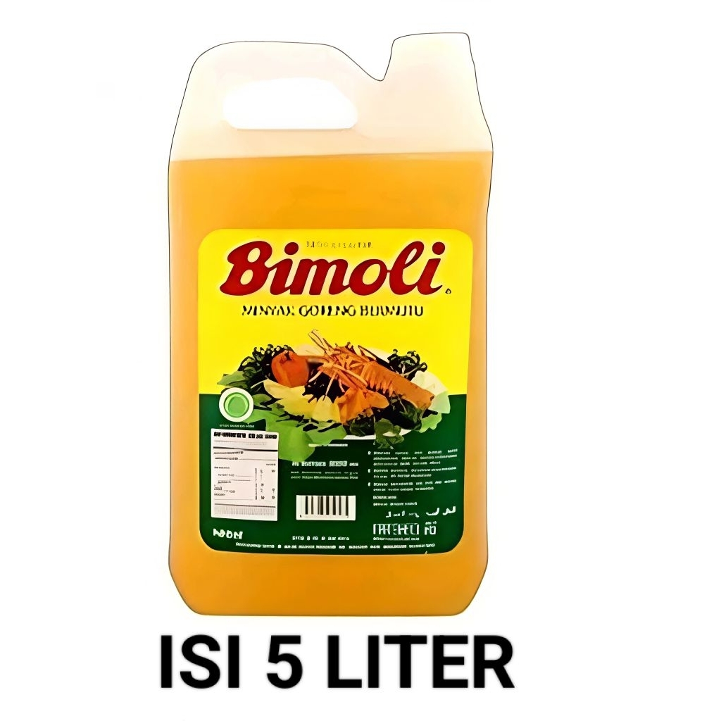 PROMO|BIGSALE|Minyak Goreng Bimoli 5 Liter - Praktis, Ekonomis, dan Berkualitas