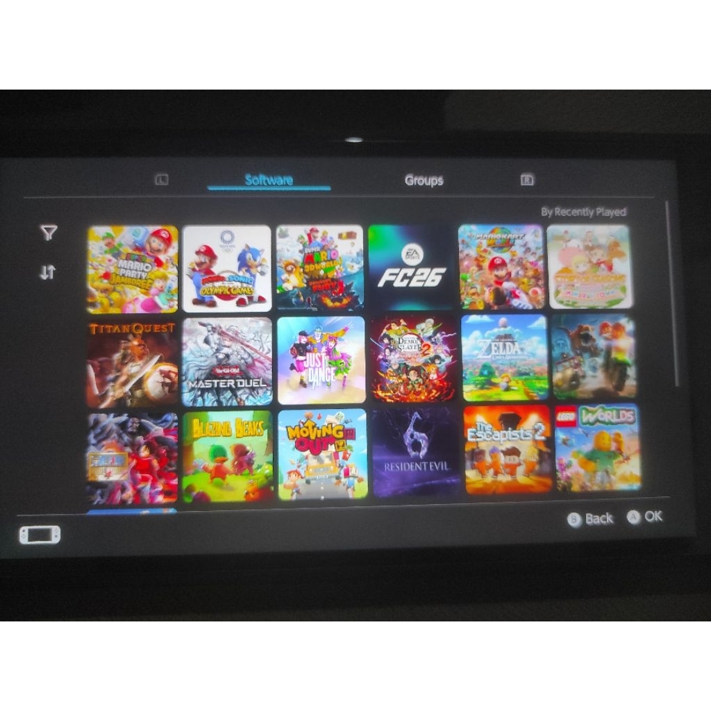 Nitendo Switch 2 Original Second + 6 Game secondary