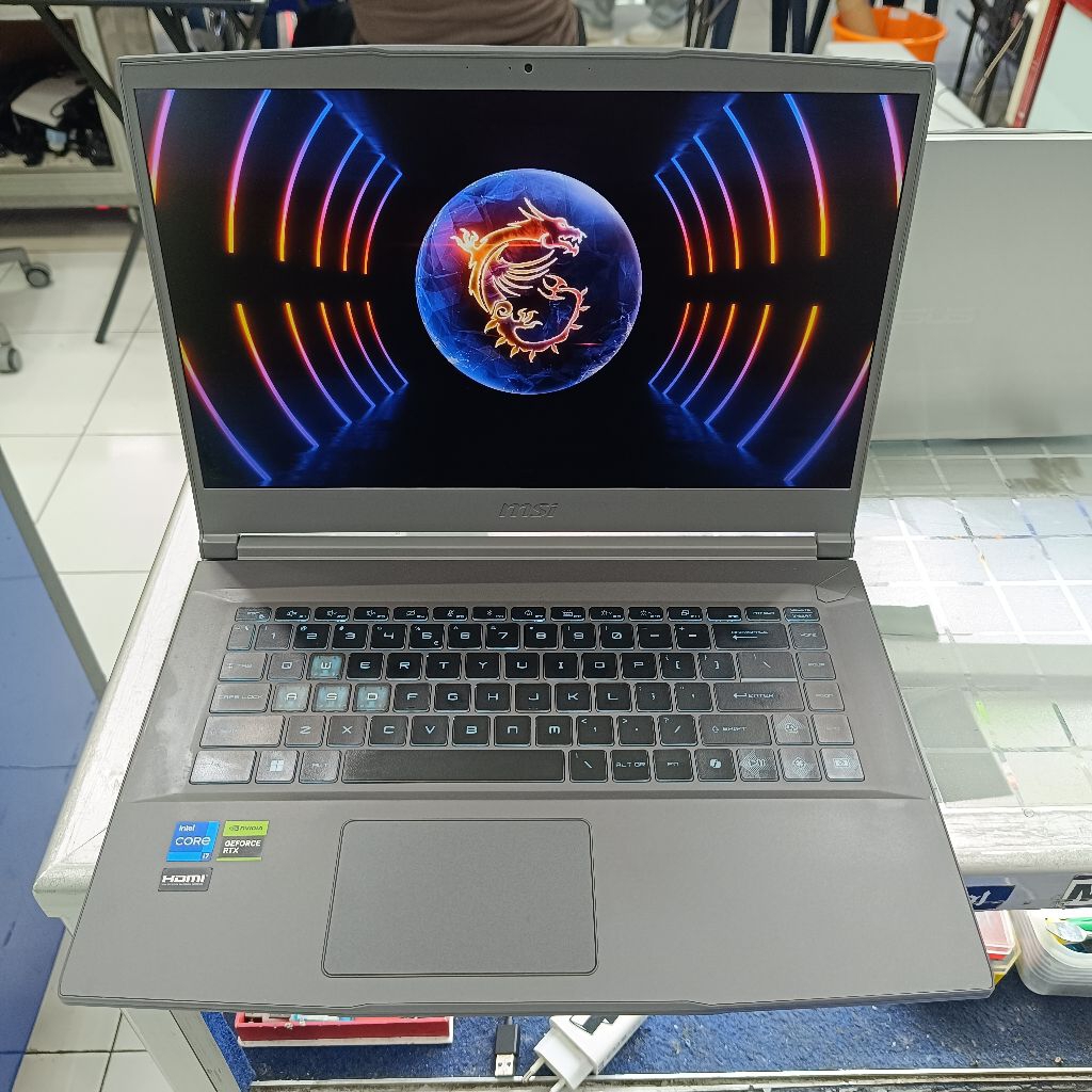 LAPTOP GAMING MSI THIN 15 B12VE INTEL CORE I7-12650H RAM 16 GB SSD 512 GB RTX 4050