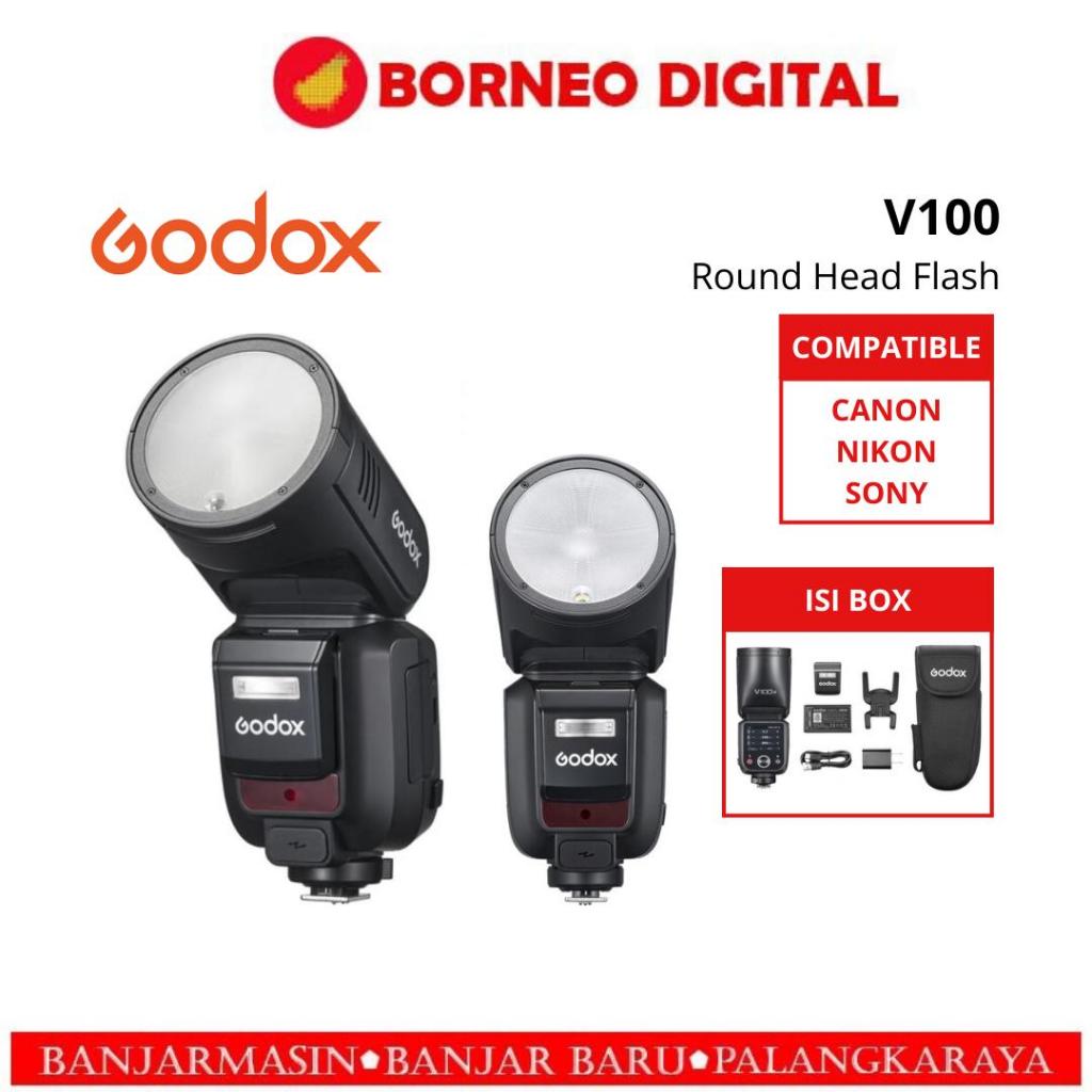 Godox V100 Round Head Flash V-100 Godox Flash