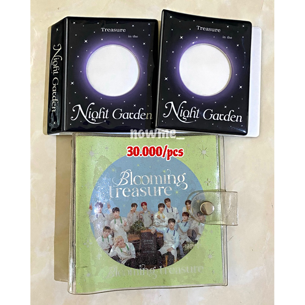 [ ready ] BINDER PHOTOCARD OFFCIAL TREASURE NIGHT GARDEN BLOOMING HYUNSUK JIHOON YOSHI JUNKYU ASAHI 