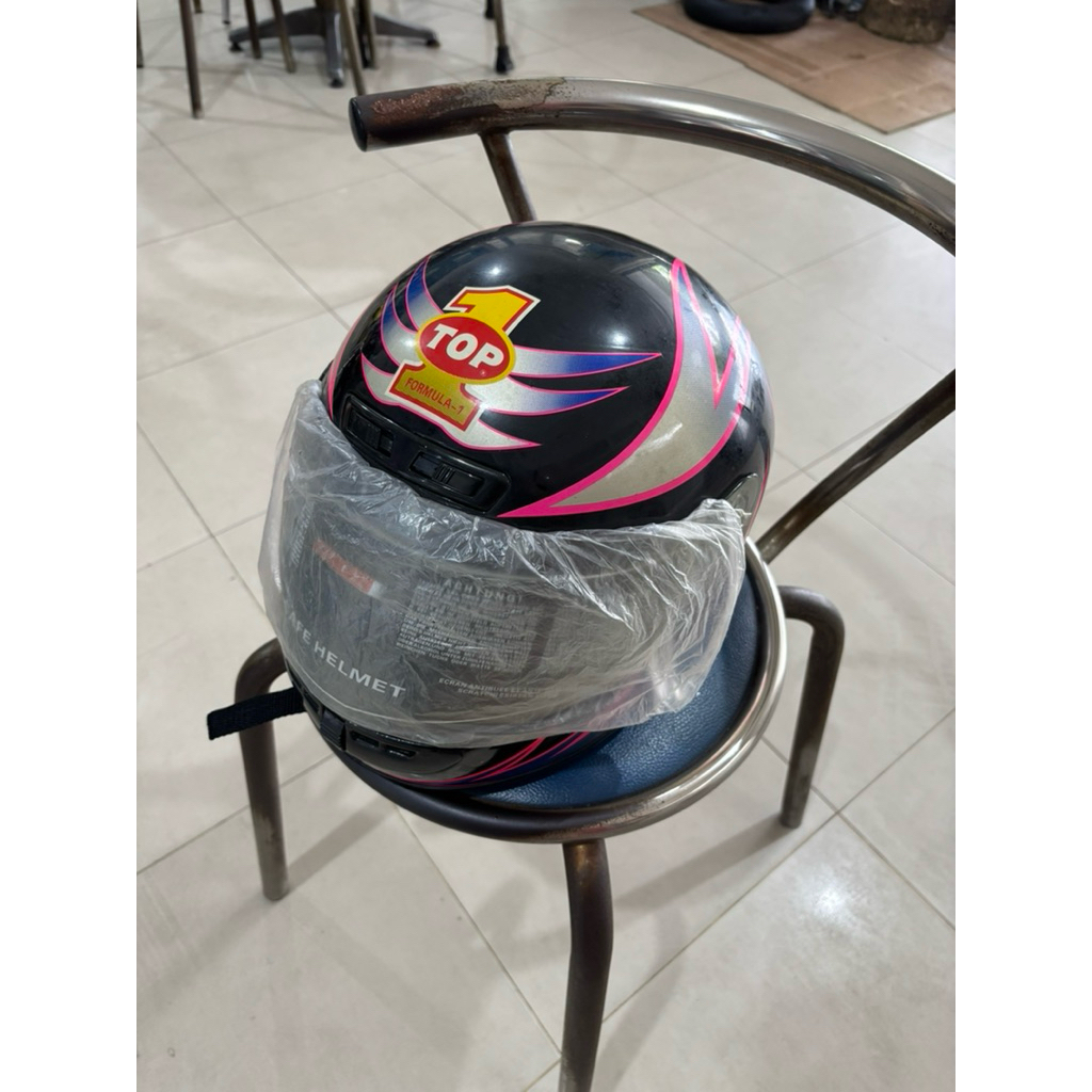 helm top1 nos kondisi baru