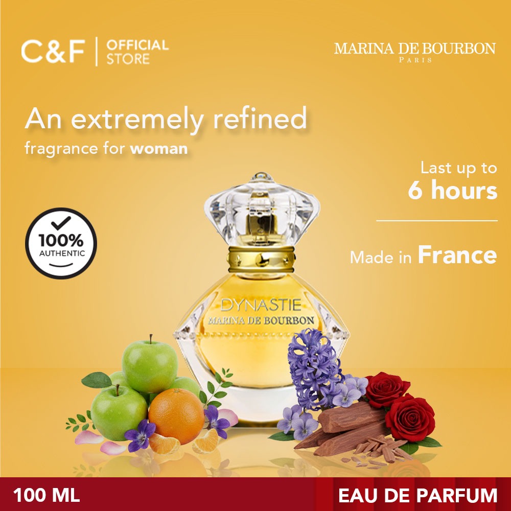 Marina De Bourbon - Dynastie Golden Women EDP 100 ml - Parfum Wanita