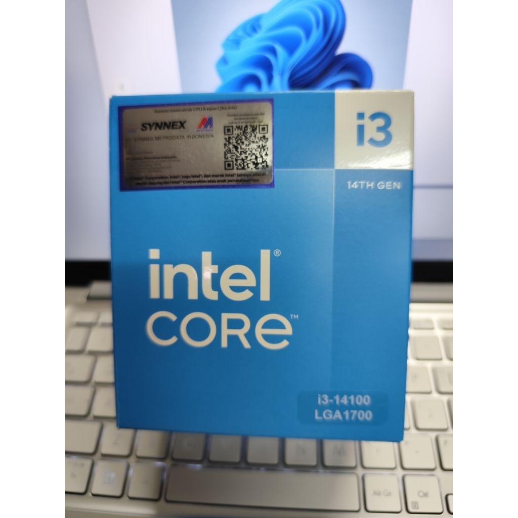 BOX Processor Intel Core I3 14100 | Kardus Processor Intel I3 14100 LGA1700