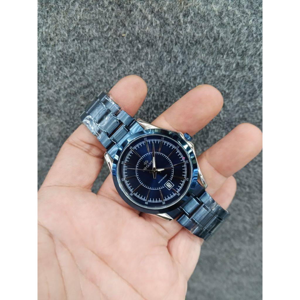 Hegner 8009M-1SBLDBL#Hegner 8009M#HW8009M-1SBLDBL#Jam tangan pria Hegner 8009M#Man watch Hegner 8009