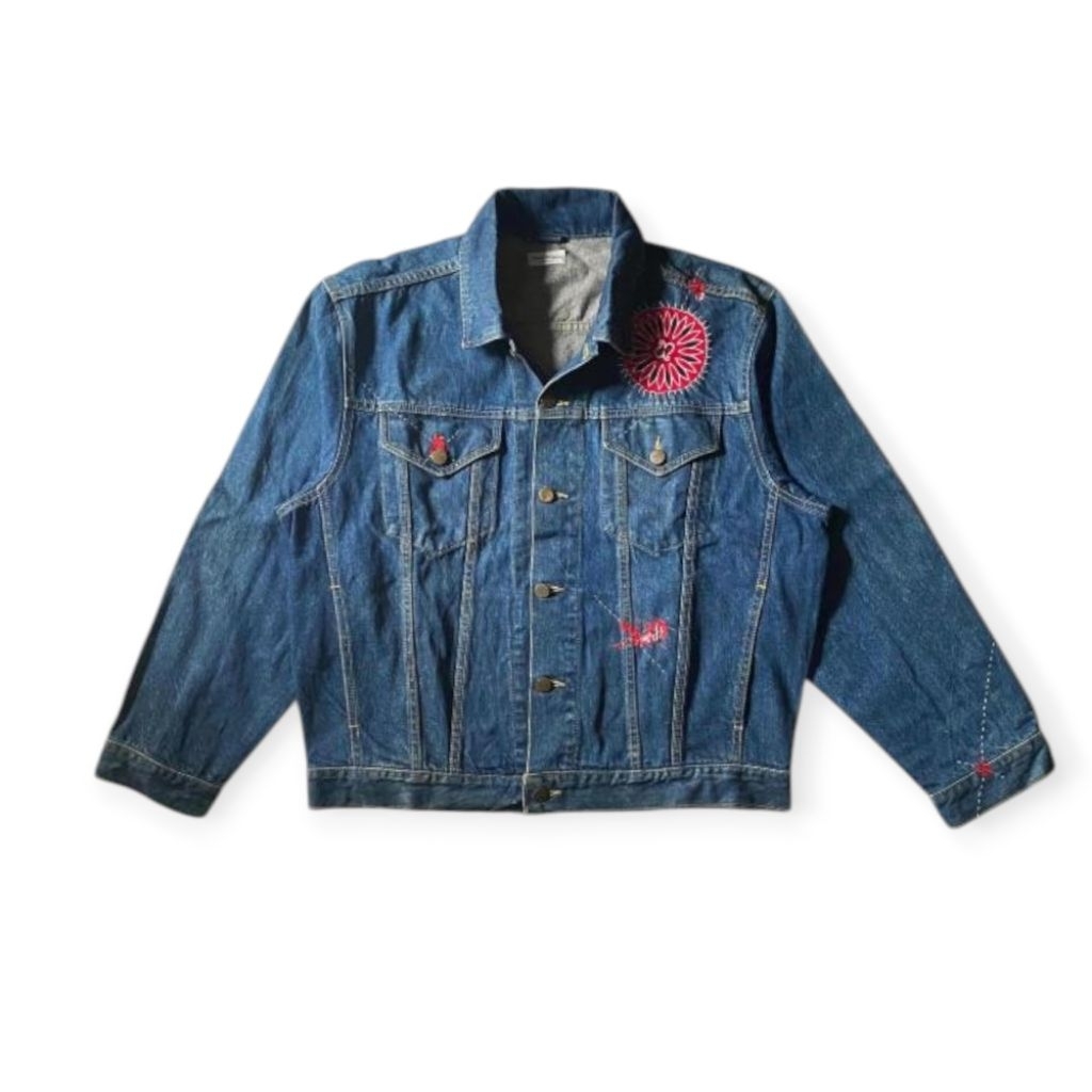 JB Denim Trucker Signature Jacket Boro Arteesan Patchwork