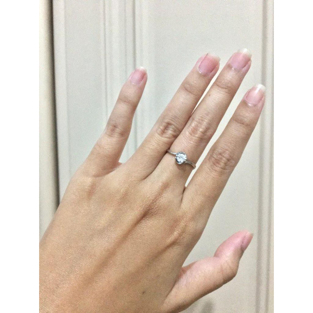 Preloved sterling silver 925 size 10