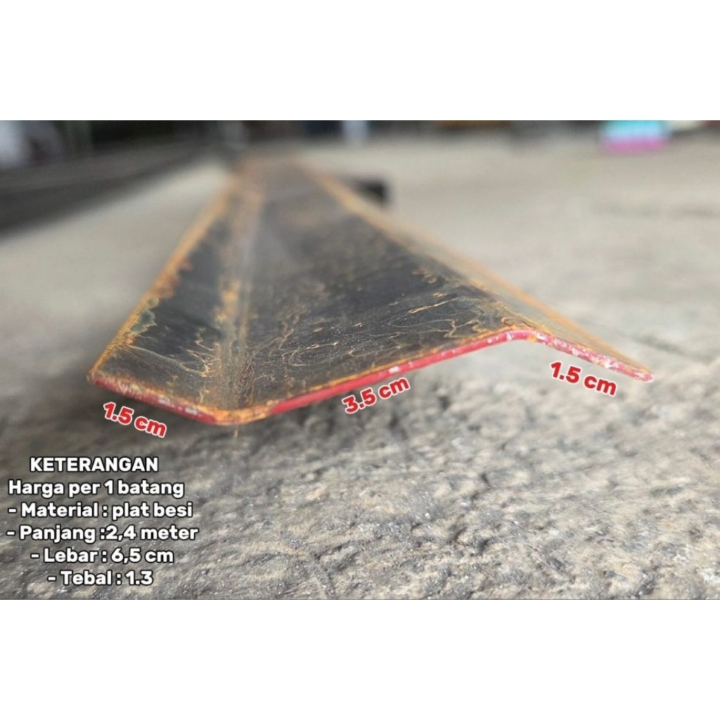 Jalusi pintu besi / Ventilasi udara 2,4 meter tebal 1,3 mili