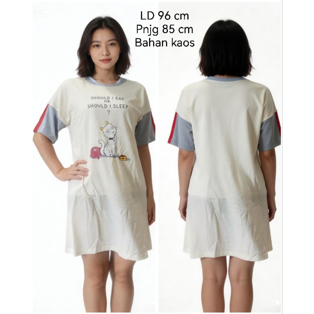 DASTER DRESS BAJU TIDUR PIYAMA WANITA ABG GADIS