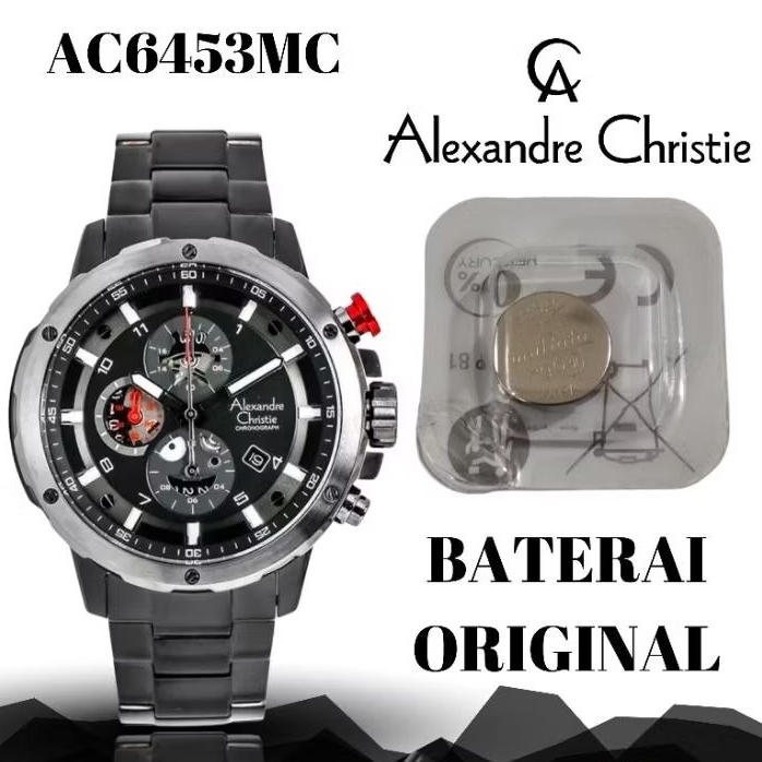 Baterai jam Alexandre christie original AC6453MC