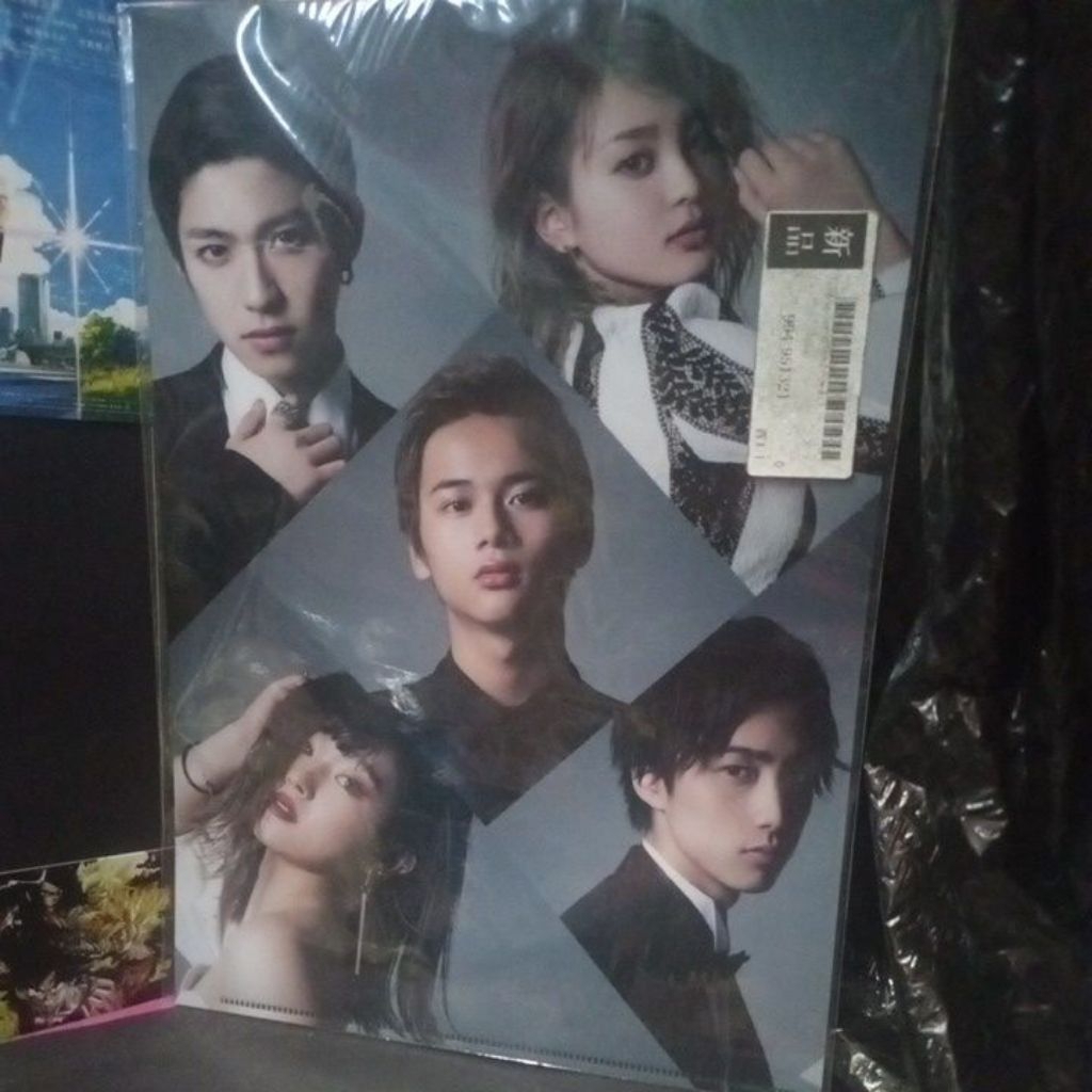 Merchandise JPop/ JPOP/ Jpop/ Printilan/ Kertas/ Jump Up Joy/ Sara & Rinka/ Naoki, Takumi & Haruto/ 
