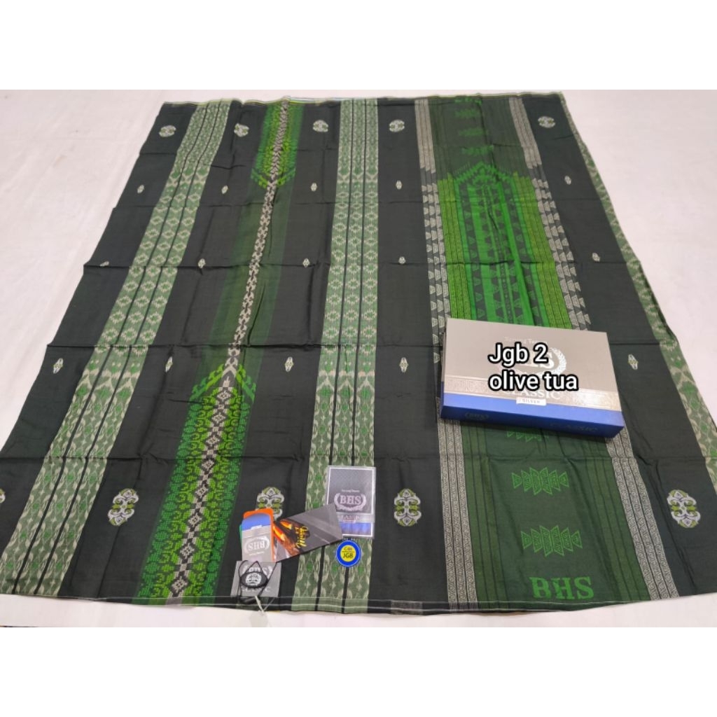 Sarung BHS Classic JACQUARD Tipe JGA JGN JGB JGL JSK JGM JGE Mix Silver 03