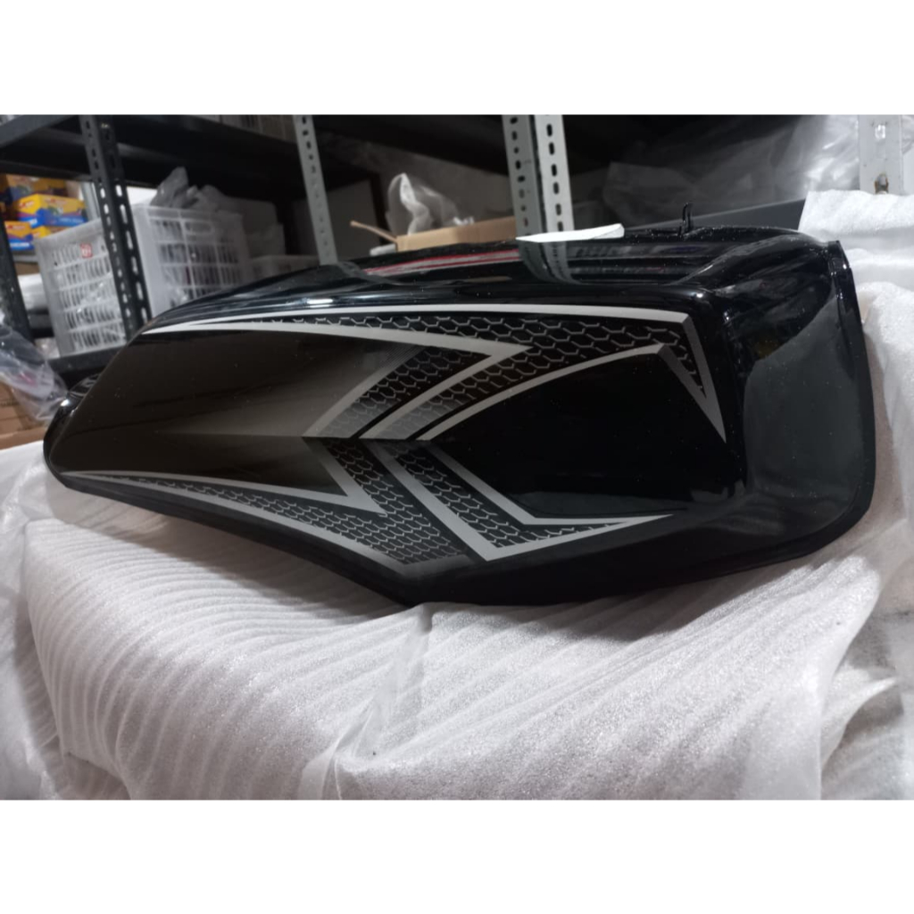 TANGKI TENGKI RXK NEW RXKING 2004 HITAM SILVER ORIGINAL ASSY
