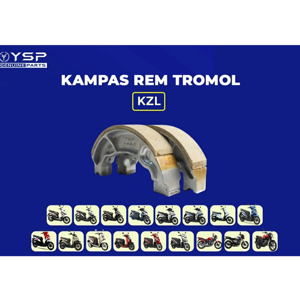 YSP PRESS KAMPAS REM BELAKANG KZL VARIO BEAT FI VARIO 125 ORIIGINAL YSP