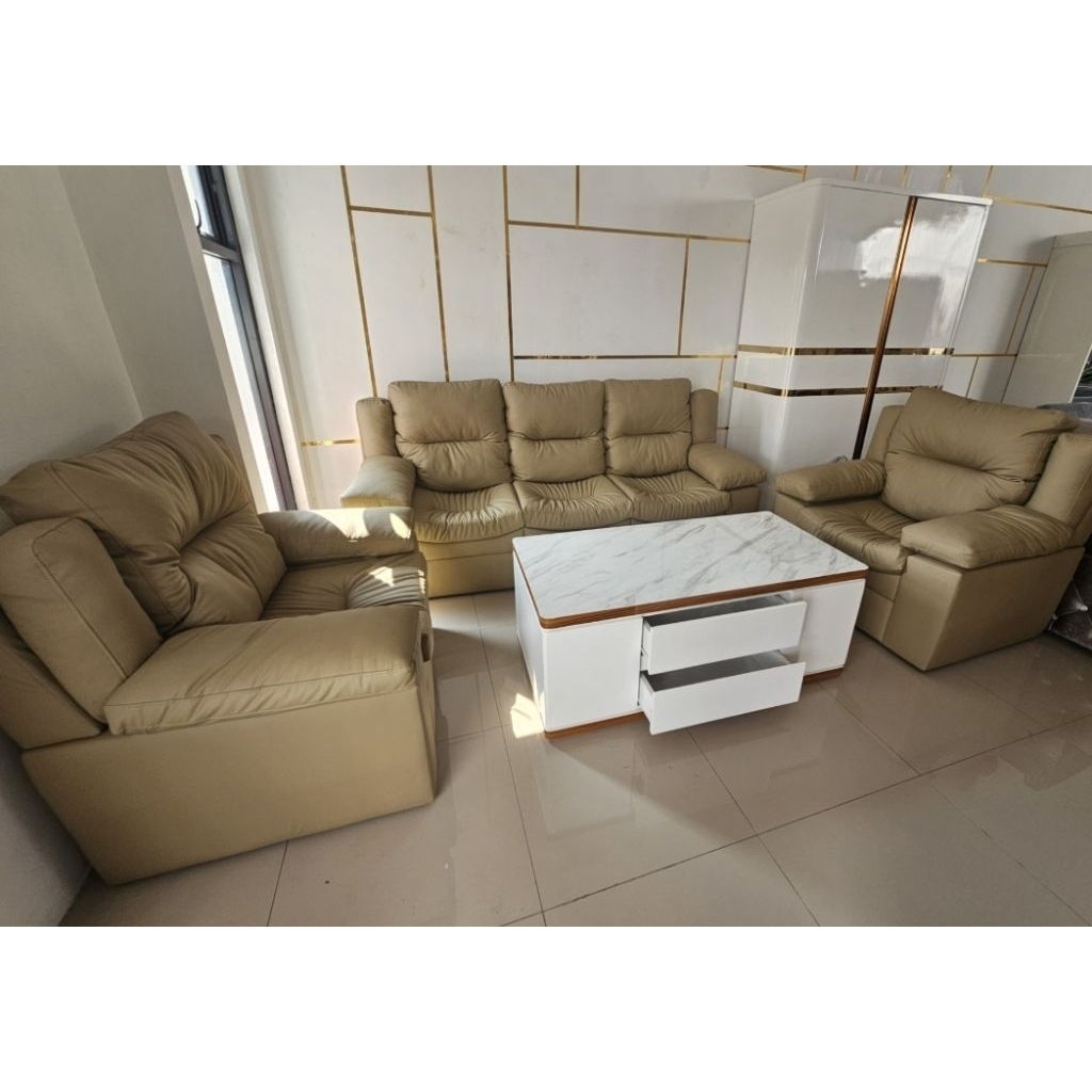 nota link sofa dakron + meja hpl