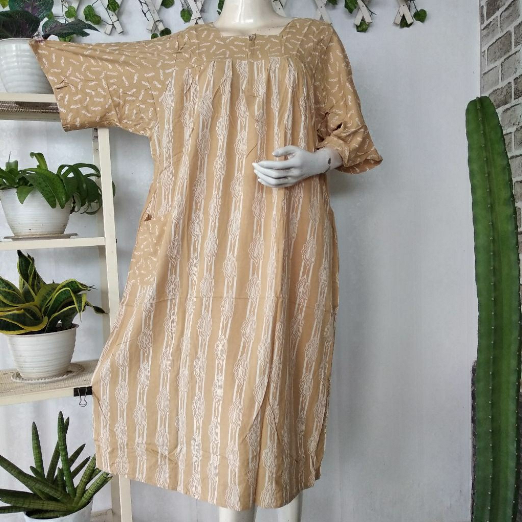 Huza (Ld130,pb112) Daster Jumbo Resleting