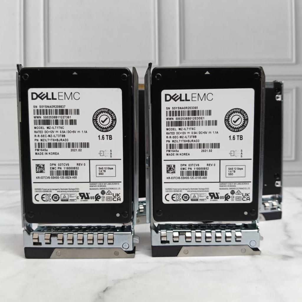 Dell  SSD SAS 1.6TB 12Gbps MZ-ILT1T6C Solid State Drive [ Bergaransi }