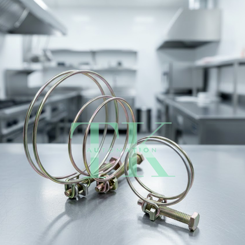 Klem Selang Kawat Double Wire Hose clamp