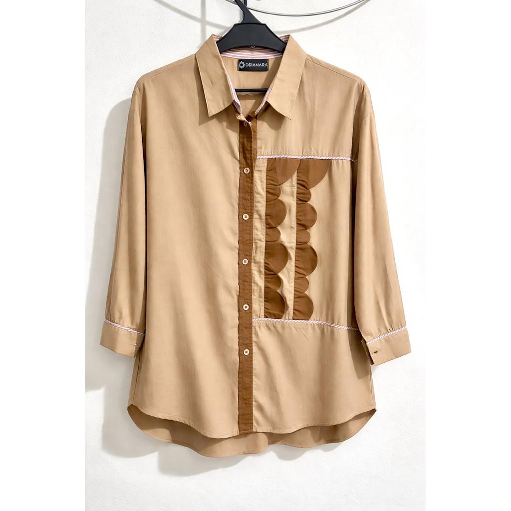 preloved tunik kemeja Orianara jumbo VVGC