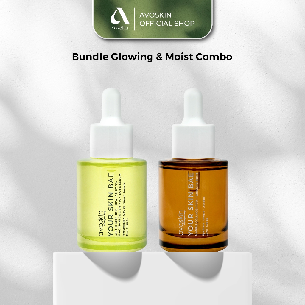 [Paket Skincare] Glowing & Moist Combo