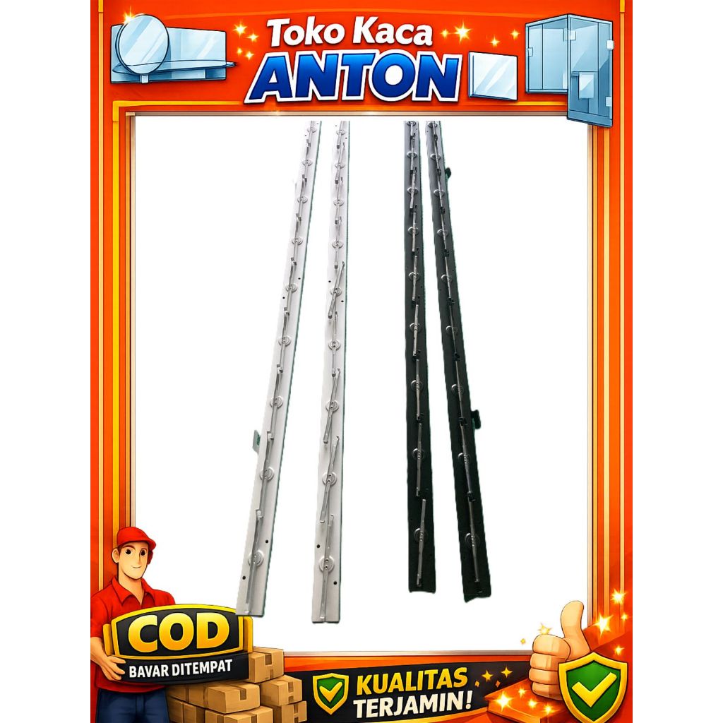 Tiang Rangka Nako 9 daun Alumunium Bagus