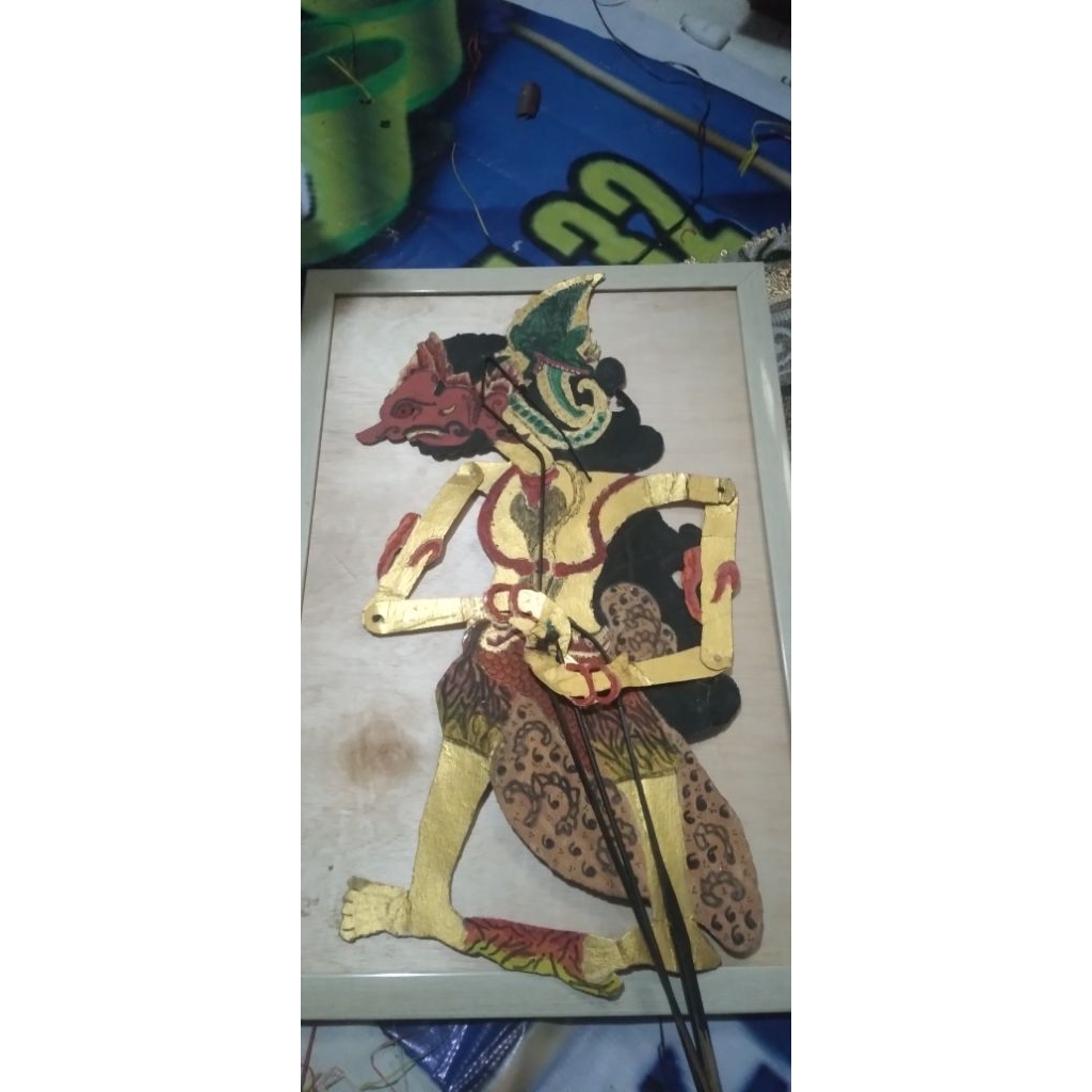 wayang sabrang bahan kertas yelowbrot