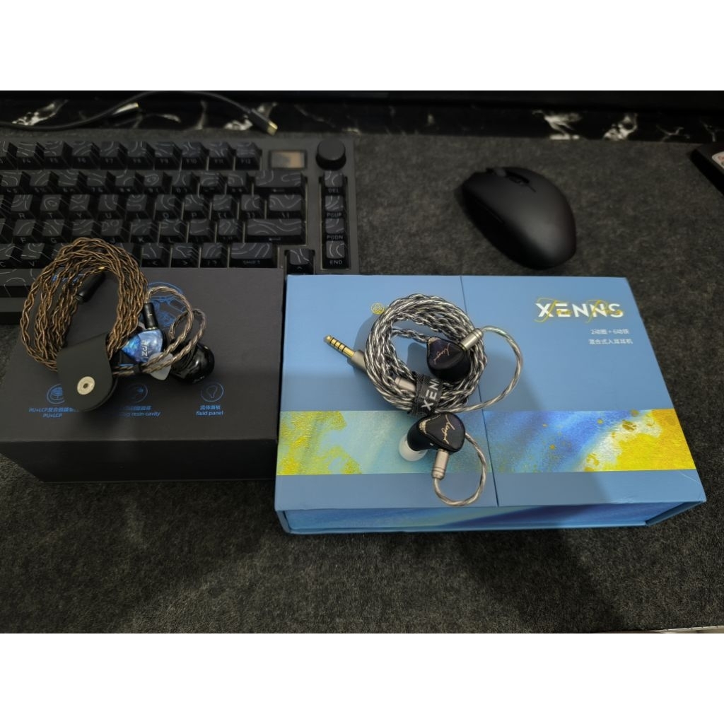 XENNS MANGIRD TEA PRO LIKE NEW FULLSET + EPZ Q1 PRO NO MIC 3.5MM PAKETAN