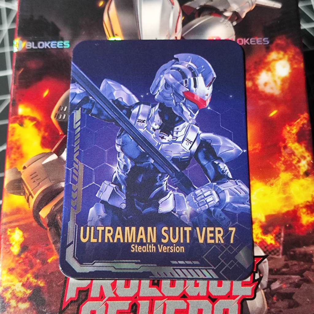 Ultraman Galaxy Version S 01 Netflix Ultraman Suit Ver 7 Stealth Version