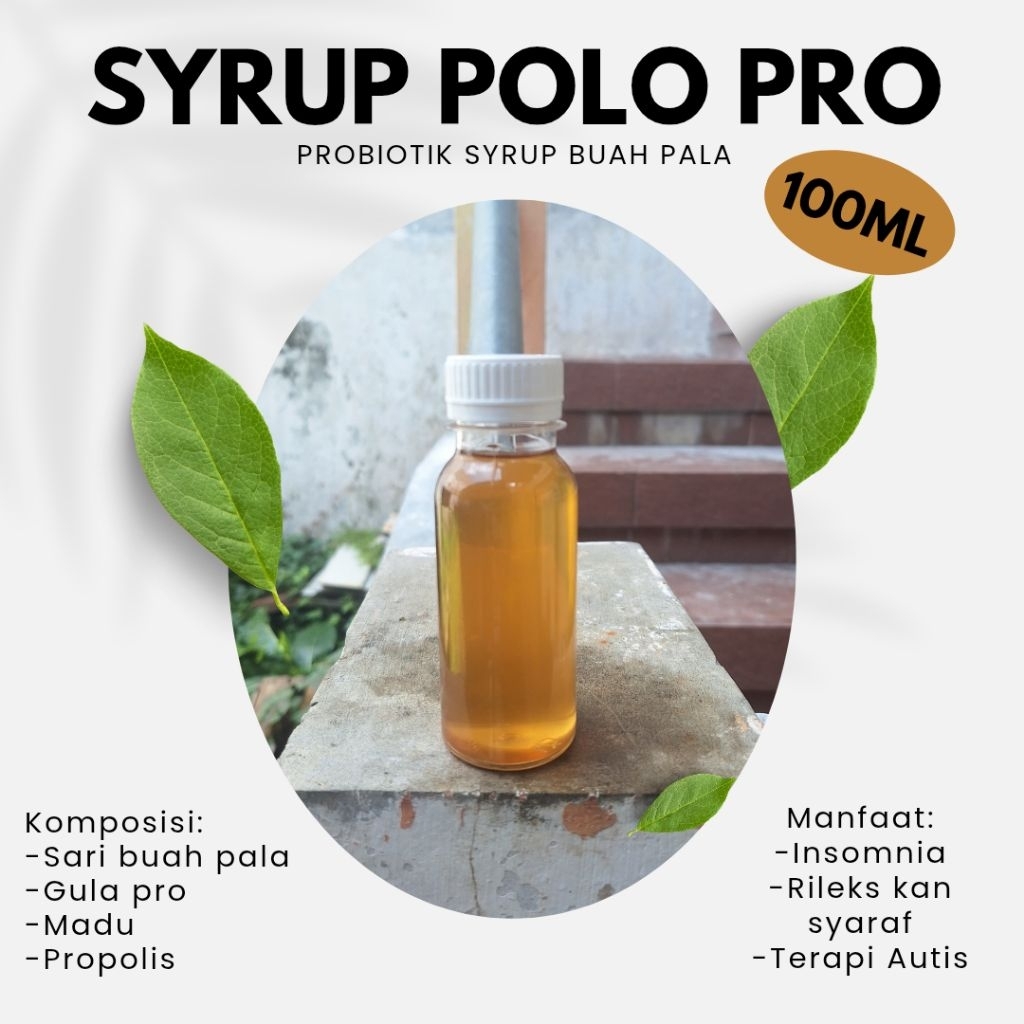 PROBIOTIK SIRUP PALA 100ml Prof sukardi