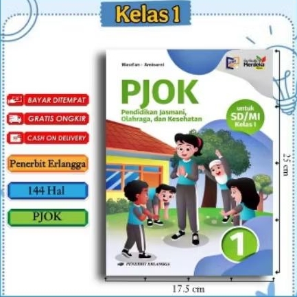 PJOK kelas 1 SD/MI kurmer Best seller