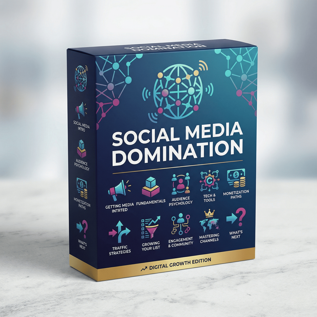 E-Course SOCIAL MEDIA DOMINATION Strategi Penguasaan Digital dan Monetisasi Media Sosial