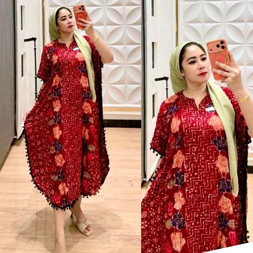 DASTER MIDI LOWO POMPOM VIRAL