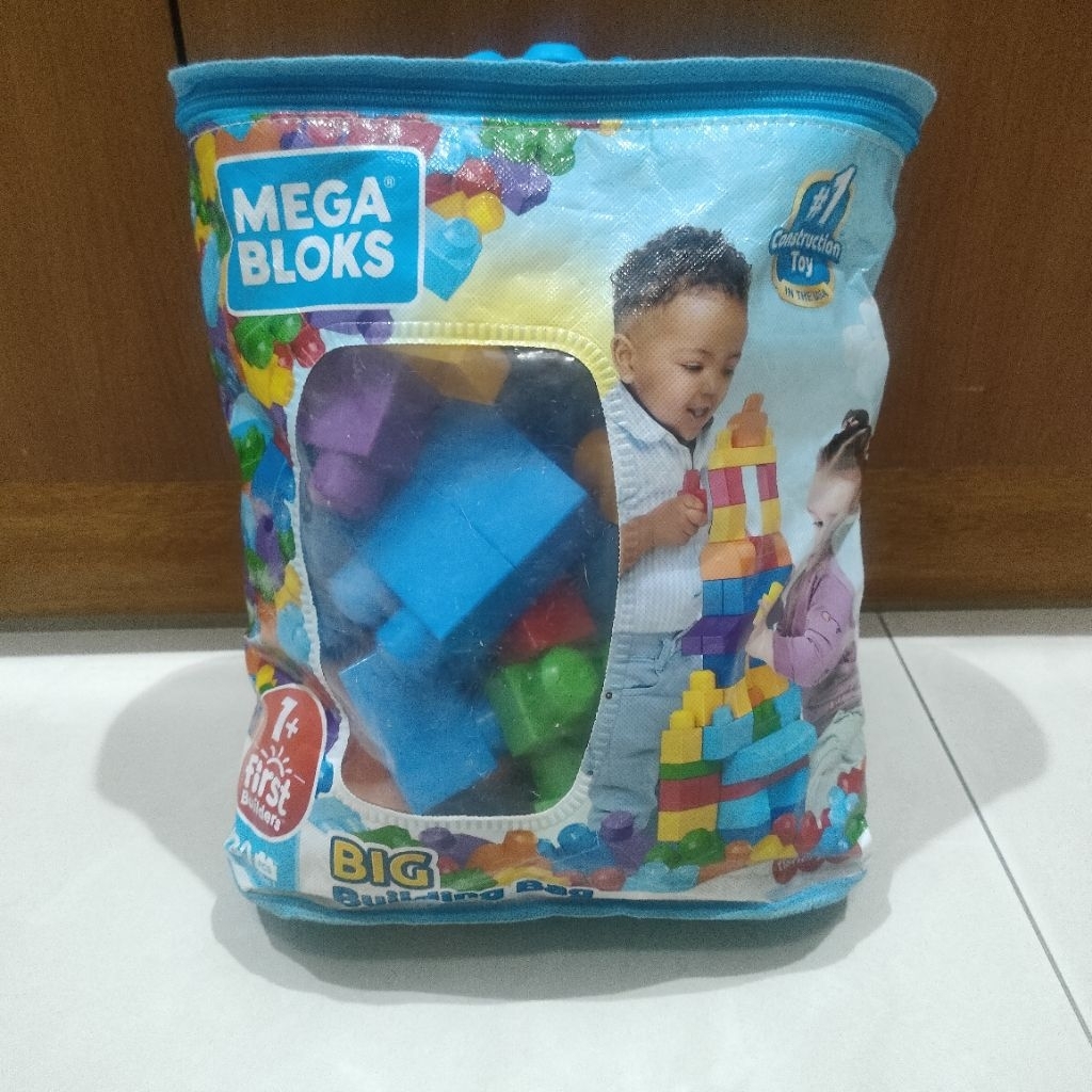 Fisher price mega bloks 80 pcs preloved