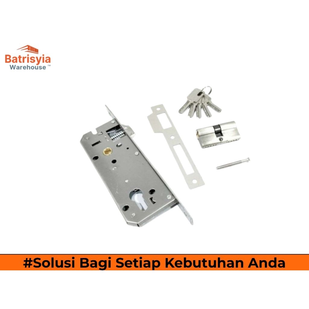 KUNCI PINTU 1 SET PINTU 1 SIAP PASANG BERKUALITAS