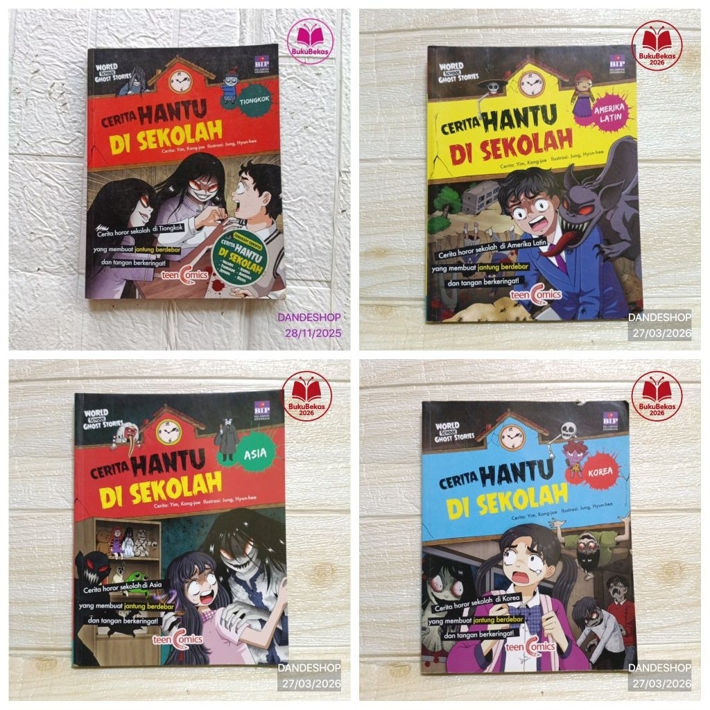 Cerita Hantu di Sekolah (Pilih Judul) _ World School Ghost Stories - Science Comic Educomic Komik Pe