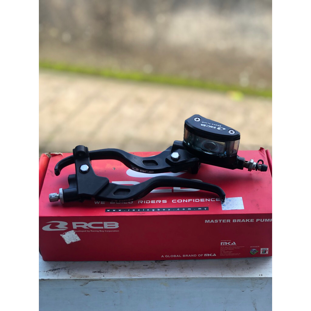 Master Rem RCB E3+ 14MM dan Kopling RCB “E2/E3” Hitam ORIGINAL RCB 100%