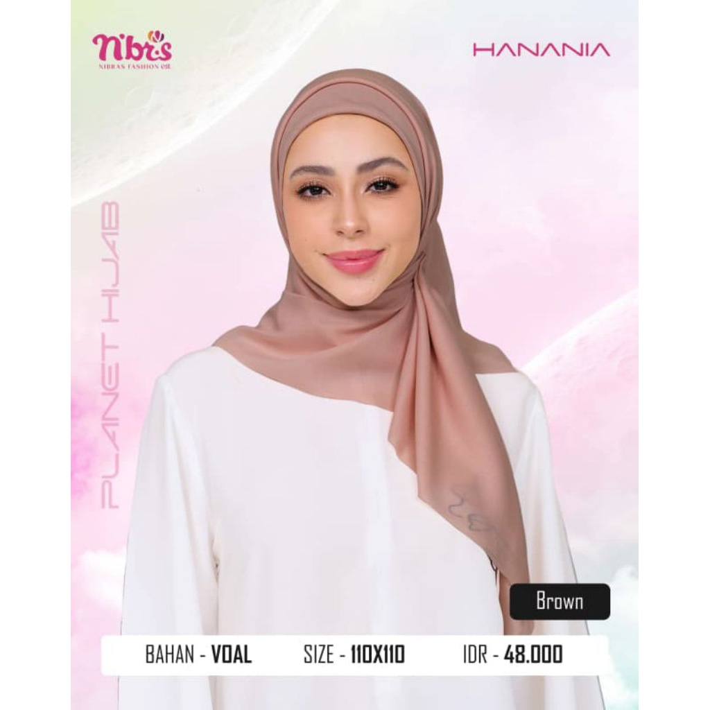 Hijab Nibras Hanania. Hijab Nibras Terbaru.