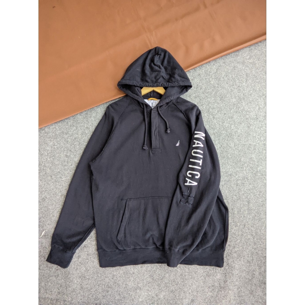 Hoodie half button Nautic4
