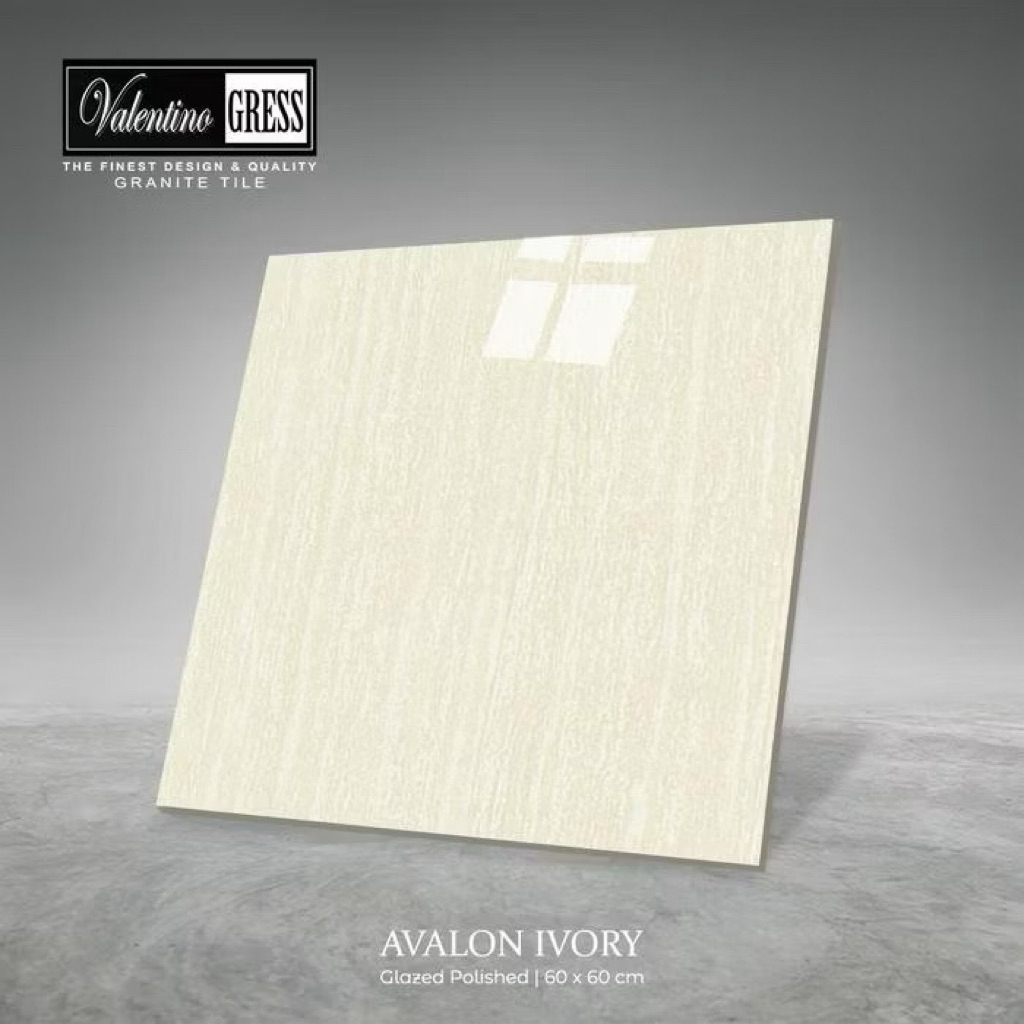 Granit 60x60 Valentino Gress | Avalon Ivory | Glazed Polished