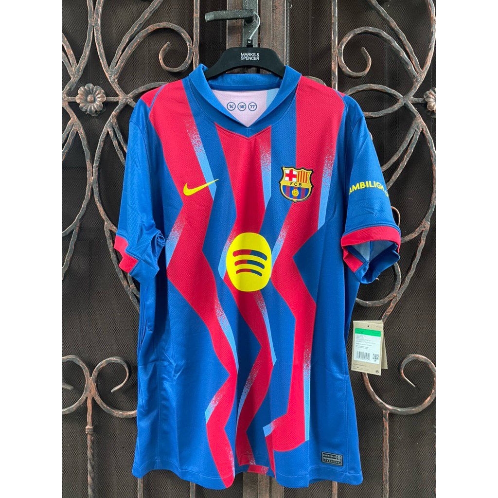 Jersey Barcelona Fourth 4th 2025/2026 Original Stadium Jersey BNWT Size XL
